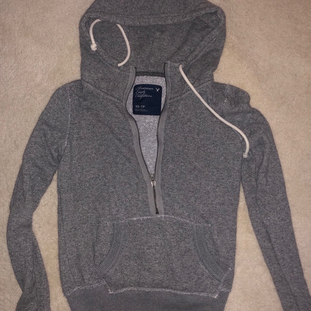American Eagle Quarter Zip sweater